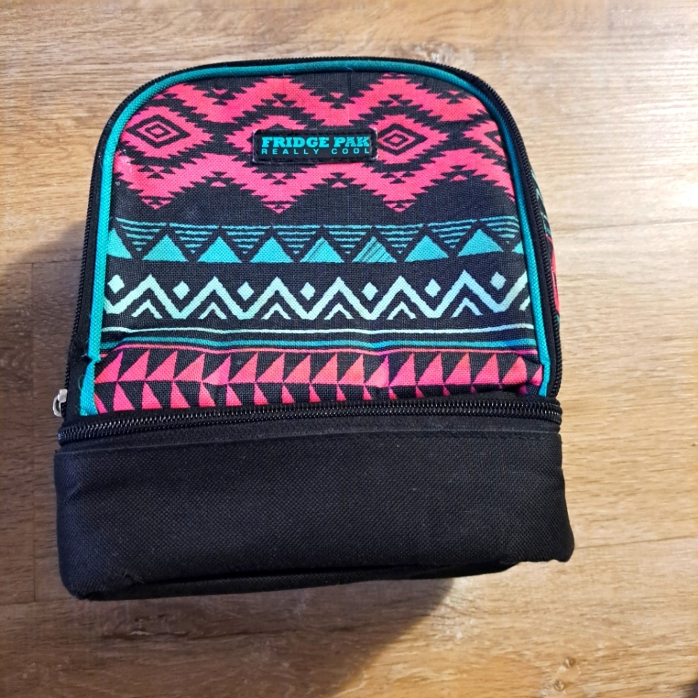 Fridge Pak Really Cool Tribal Print Insulated Lunch Bag